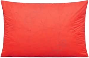 Coop Home Goods Nylon Camping Pillow Cover for Travel Pillow - Waterproof Camping Pillow Protector, Small Pillow Case, Zippered Travel Pillow Cover, Washable Travel Pillowcase (Red)