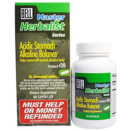 BELL Acidic Stomach Alkaline Balance (60 caps)