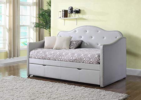 Coaster Home Furnishings 300629 Daybed, Twin, Pearlescent Grey
