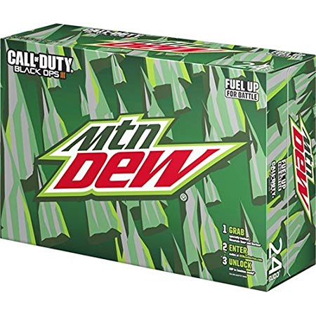 Mountain Dew Soda, 12 Ounce (24 Cans)