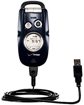 Gomadic USB Data Hot Sync Straight Cable for The Casio G'zOne Type S with Charge Function – Two Functions in one Unique TipExchange Enabled Cable