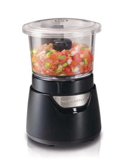 Hamilton Beach 72860 Stack and Press 3-Cup Glass Bowl Chopper