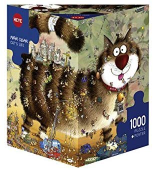 Heye Cat's Life 1000 Piece Marino Degano Jigsaw Puzzle