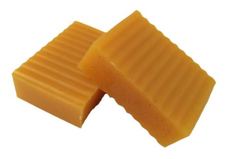 2 Bars Natural Handmade Papaya Turmeric Skin Lightening Soap for Acne Scars, Age Spot, Liver Spot, 6 oz Bar (12 oz total)