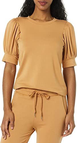 Daily Ritual Women's Supersoft Terry Puff-Sleeve Top