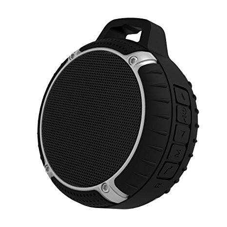 Igidia APAO-W2K-11 Waterproof IPX7 Wireless Bluetooth Speakers Sport Outdoor/Shower Portable Bluetooth Speaker with 5W Enhanced Bass Built-in Microphone for iPhone/iPad/iPod/Android Phone
