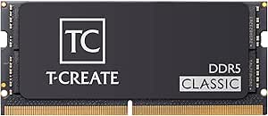 TEAMGROUP T-CREATE CLASSIC DDR5 SODIMM 16GB 5600MHz(PC5-44800) CL46 Hynix IC Laptop Memory Module Ram - CTCCD516G5600HC46A-S01