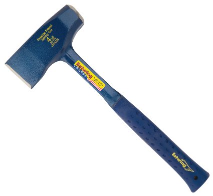 Estwing E3-FF4 4-Pound "Fireside Friend" Wood Splitting Axe/Maul with Shock Reduction Grip