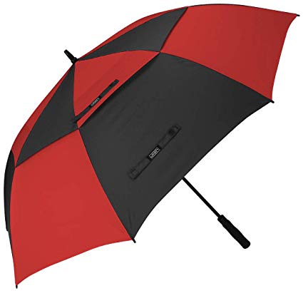 G4Free 54/62/68 Inch Automatic Open Golf Umbrella Extra Large Oversize Double Canopy Vented Windproof Waterproof Stick Umbrellas