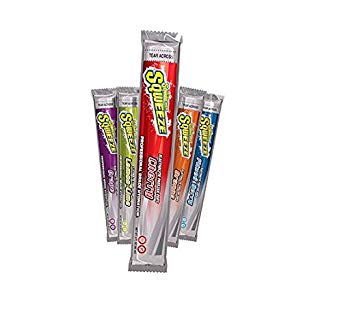 Sqwincher 159200208 3 oz. Sqweeze Electrolyte Freezer Pop, Assorted Flavors (5 Bags of 10) (Pack of 50)