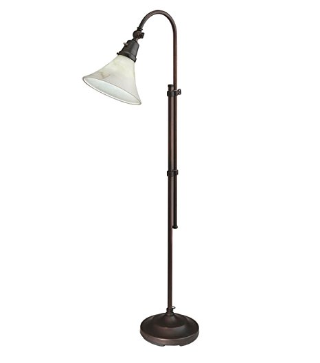 OttLite(R) High Definition 20 Watt Lexington Floor Lamp Mocha Pearl