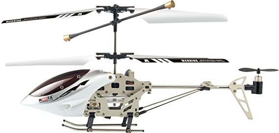 MOTA 6036 iPhone/iPad/iPod Remote Controlled RC Helicopter (Extreme Edition), White/Silver