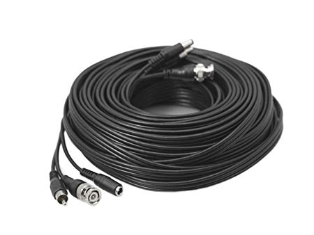 SpyCameraCCTV 5m Professional Copper RG59 BNC Video, RCA Audio and Power CCTV Cable