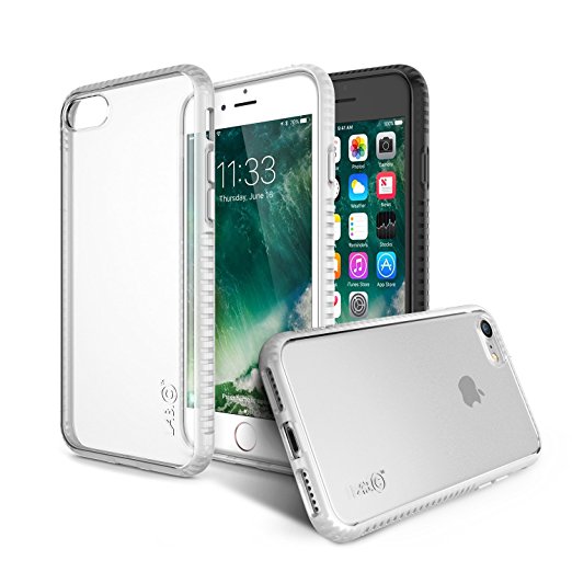 iPhone 7 Case, LABC Mix & Match Clear case Ultimate Absorption from drops and impacts for Apple iPhone 7 (LABC-124-CR)