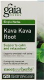 Gaia Herbs Kava Kava Root Liquid Phyto-Capsules 60 Count