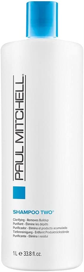 Paul Mitchell Shampoo Two, shampoo seboregolatore, per tutti i tipi di capelli, specialmente capelli grassi - 1000ml