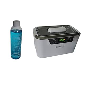 iSonic® Ultrasonic Jewelry Cleaner DS300 with Cleaning Solution Concentrate CSGJ01, 110V