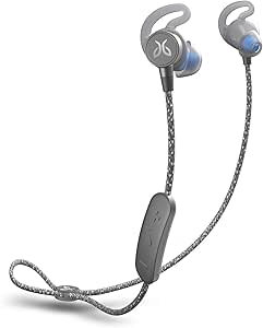 Jaybird Tarah Pro Bluetooth Waterproof Sport Premium Headphones, Titanium Glacier (Renewed)