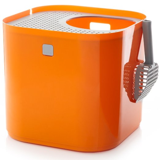Modkat Litter Box Kit Includes Scoop and Reusable Liner - by Modko