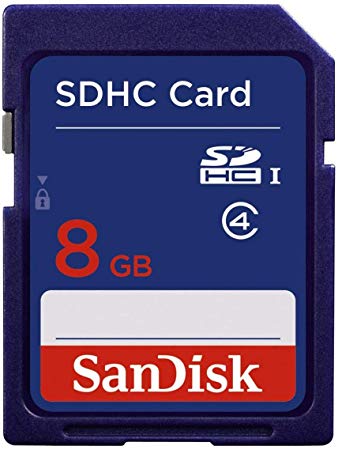 SanDisk Standard SDHC 8 GB Memory Card (Label May Change)