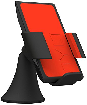 TYLT VU Wireless Charging Car Mount 3 Coil Qi Charger for Galaxy S6/Nexus 6/Droid Turbo/Lumia 920 and other Qi Phones - Red