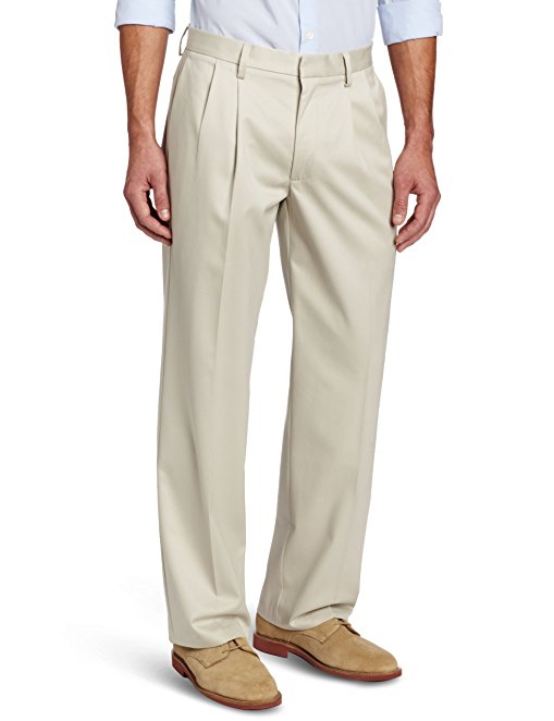 Dockers Men's Classic Fit Signature Khaki Pant-Pleated D3