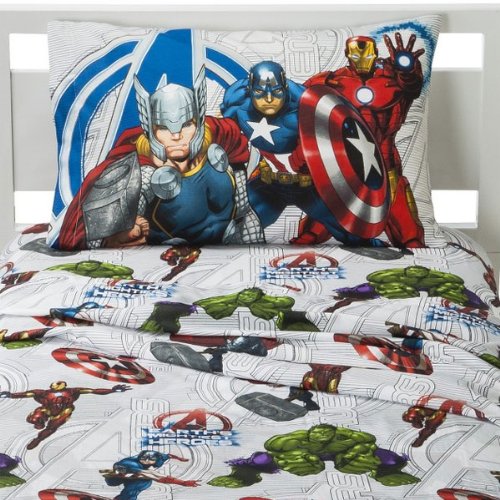 Marvel Avengers Earth's Mighty 54" x 75" Full Sheet Set