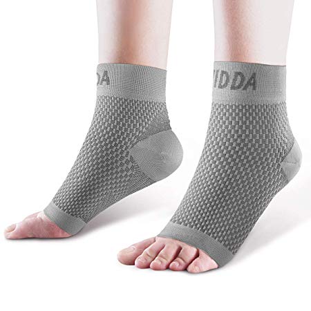AVIDDA Ankle Brace for Men Women Pair Plantar Fasciitis Socks with Arch Support Compression Ankle Support Foot Sleeve for Achilles Tendon Support Swelling Eases Heel Pain Relief