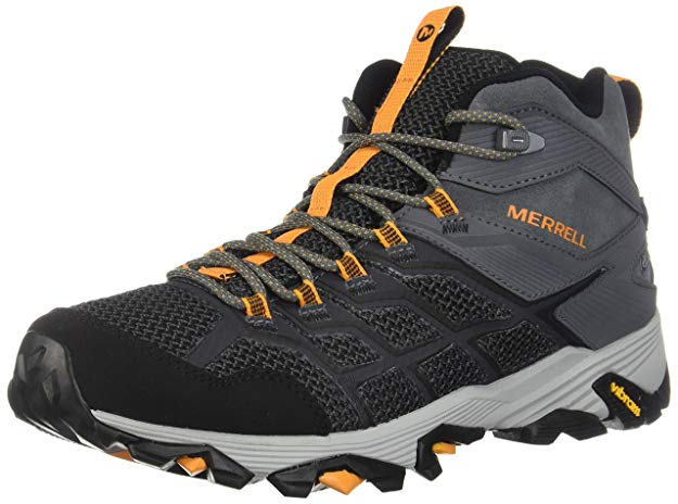 Merrell Men's Moab FST 2 Mid Waterproof Hiking Shoe