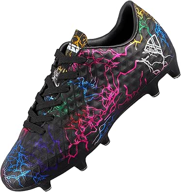 Vizari Zodiac Firm Ground Soccer Cleats for Boys and Girls | Lightweight & Durable Football Shoes with Molded TPU Outsole | Youth Cleats with Secure Lace-Up Closure for Maximum Traction & Performance