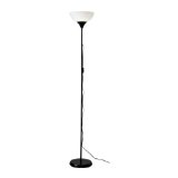 Ikea Floor Uplight Lamp Black White 69-inch NOT 10139879