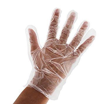 Royal Premium Disposable Poly Gloves, Small, Box of 500