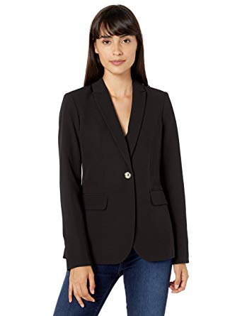 Tommy Hilfiger Women's One Button Blazer