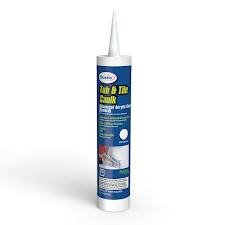 BRIGHT WHITE CAULK UNSANDED 10OZ