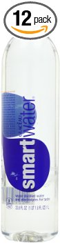 Glaceau Smart Water, 33.8-Ounce (Pack of 12)