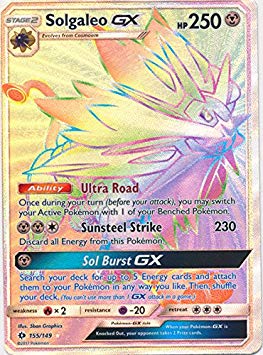 Solgaleo-GX - 155/149 - Secret Rare