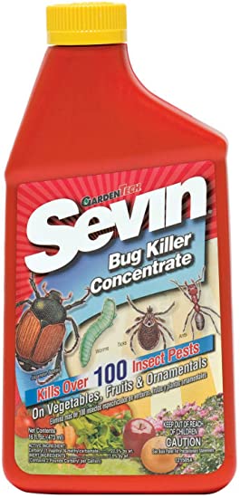 Sevin 100530122 GardenTech Insect Killer Concentrate, 16oz