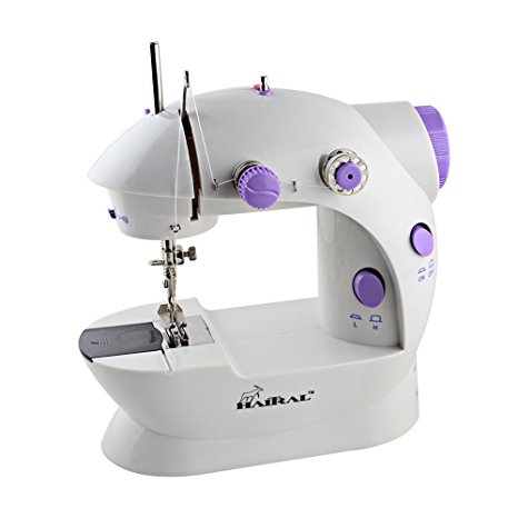 Portable Sewing Machine With Mini 2-Speed, Double Thread, Double Speed, With Light and Cutter