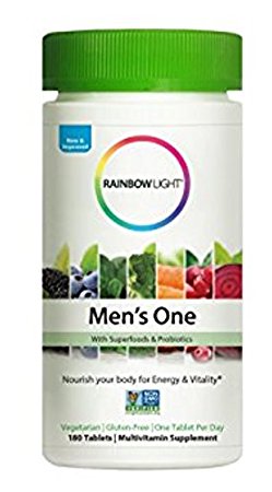 Rainbow Light - Superfoods Men's One Non-GMO - 180 Count