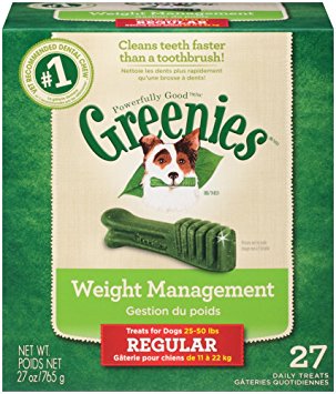 GREENIES Weight Management Dental Dog Treats