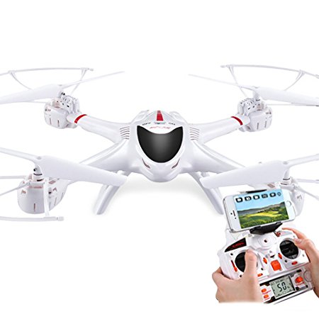 Rabing RC Drone FPV Wifi RC Quadcopter 2.4GHz 6-Axis Gyro Remote Control Drone with 0.3MP HD C4015 Camera Drone