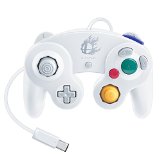 Nintendo Super Smash Bros White Classic Gamecube Controller
