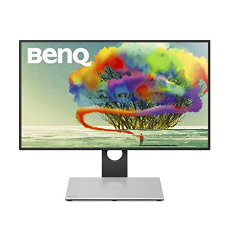 BenQ PD2710QC 27" 2560x1440 IPS Designer Monitor, USB Type-C, 100% sRGB Eye-Care Minimal Bezel Edge to Edge BLACK/SILVER