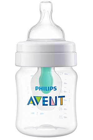 Philips Avent Anti-colic Bottle with AirFree vent 4oz 1pk, SCF400/14