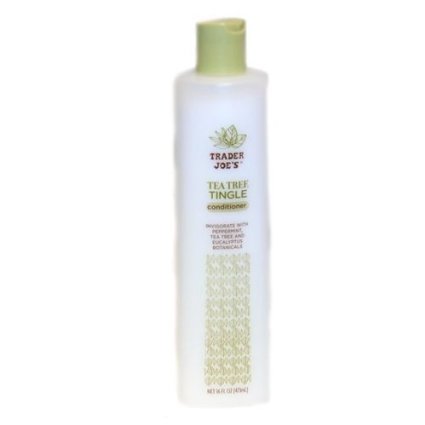 Trader Joes Tea Tree Tingle Conditioner with Peppermint and Eucalyptus - Cruelty Free 16 oz