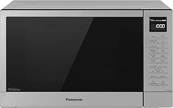 Panasonic NNGT69KSC Genius Inverter Microwave Broil Oven, 22 Auto Cook Menus, Child Lock, Stainless Steel