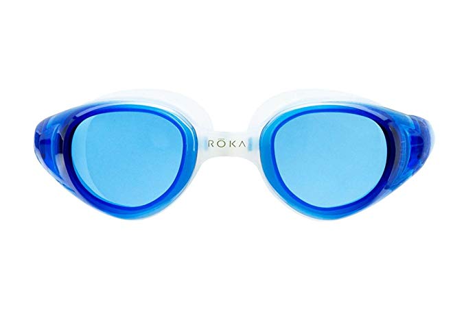 ROKA X1 Anti-Fog Low-Drag Large Swim Goggles for Men and Women