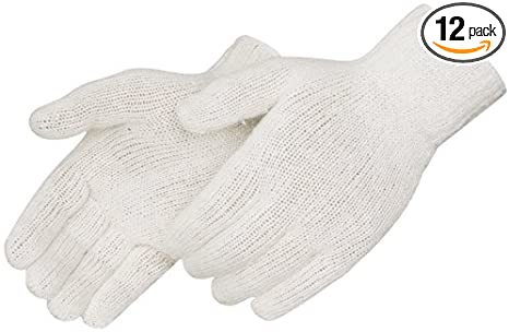 Liberty K4517 Coated and Plain Knit Glove, Size Large (12 Pair)