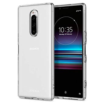 Spigen Liquid Crystal Designed for Sony Xperia 1 Case (2019) - Crystal Clear