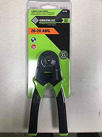 Greenlee PA1460 D-sub Indent Crimpers